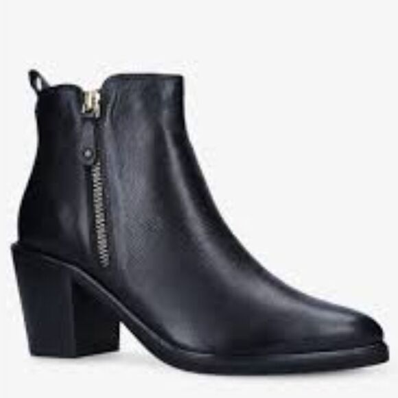 CROWD VINTAGE TWO-SIDE ALMOND TOE SLIP-ON WOMEN"S ANKLE BOOT - Picture 15 of 15